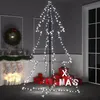 Image de Arbre de Noël cône 240 LED d intérieur d extérieur 118x180 cm