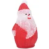 Image de vidaXL Silhouette de Père Noël LED Acrylique Intérieur/extérieur 28 cm