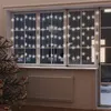 Image de Guirlande lumineuse à étoiles LED 500 LED Blanc 8 fonctions