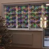 Image de vidaXL Guirlande Lumineuse à Etoiles LED Décoration de Noël Ornement de Noël Mariage Salon Maison Intérieur 500 LED Coloré 8 Fonctions
