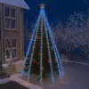 Image de vidaXL Kerstboomverlichting met 500 LED's blauw binnen/buiten 500 cm328898