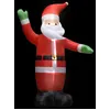 Image de vidaXL Père Noël gonflable avec LED Décoration de Noël IP44 3 m