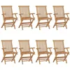 Image de Lot de 8 chaise vidaxl polyester 89 cm rouge
