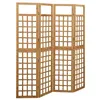 Image de vidaXL Kamerscherm/trellis met 4 panelen161x180 cm massief vurenhout316479