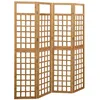 Image de Vidaxl Paravent de Chambre 4 Panneaux/Trellis, Bois de Sapin, 161X180 Cm