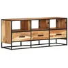 Image de Meuble TV 110x30x45 cm Bois d acacia massif