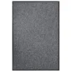 Image de vidaXL Deurmat 80x120 cm grijs331574