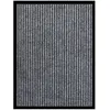 Image de vidaXL Deurmat 60x80 cm gestreept grijs331605