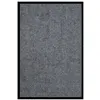 Image de vidaXL Deurmat 80x120 cm gestreept grijs331606