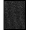 Image de vidaXL Deurmat 40x60 cm gestreept antracietkleurig331607