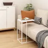 Image de Table d appoint Blanc 40x30x59 cm Bois d ingénierie