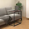 Image de Table d appoint Noir 55x35x66 cm Bois d ingénierie