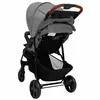 Image de vidaXL Poussette pour Bébé 2-en-1 Landau Pliable pour Tout-petit Enfants Poussette de Voyage Protection contre Rayons UV 10371