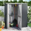 Image de Vidaxl Abri de Jardin, Anthracite, 180,5X97X209,5 Cm, Acier