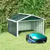 Image de Vidaxl Garage Pour Tondeuse Robotique, 92X97X63 Cm, Acier Galvanisé
