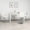 Image de Chaises à manger lot de 4 blanc similicuir