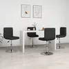 Image de vidaXL 4x Chaises de Salle à Manger Chaises de Repas Chaises à Dîner Sièges de Cuisine Meubles de Bureau Intérieur Noir Similicuir