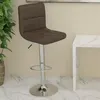 Image de vidaXL Tabouret de bar Marron Similicuir334222