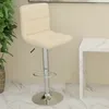 Image de Tabouret de bar Crème Similicuir
