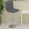 Image de Tabouret de bar Gris Similicuir