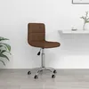 Image de Chaise pivotante de bureau Marron Tissu