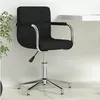 Image de Chaise pivotante de bureau Noir Tissu