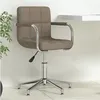 Image de Chaise pivotante de bureau Taupe Tissu