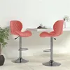 Image de vidaXL Tabourets de bar lot de 2 rose velours334916