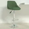 Image de vidaXL Tabouret de bar Vert foncé Velours335297