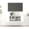 Image de vidaXL Tv-wandmeubel 102x35x35 cm bewerkt hout wit806238