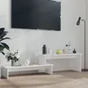 Image de vidaXL Meuble TV, Armoire de Télévision avec Étagère, Meuble Télé avec Rangement Salle de Séjour Salon, Moderne, Blanc Bois d'Ingénierie