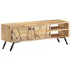 Image de Meuble TV 110x30x40 cm Bois massif de manguier