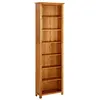 Image de Bibliothèque à 7 niveaux 60x22x200 cm Bois de chêne massif