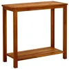 Image de Table console de jardin 80x35x75 cm Bois d acacia solide