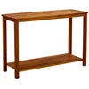 Image de Table console de jardin 110x40x75 cm Bois d acacia solide