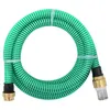 Image de vidaXL Zuigslang met messing koppelingen 1,1'' 7 m PVC groen151044