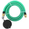 Image de vidaXL Zuigslang met messing koppelingen 1,1'' 25 m PVC groen151053