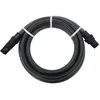 Image de Tuyau d aspiration avec raccords en PVC noir 1 4 m PVC