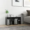 Image de Tables de chevet 2 pcs noir 40x30x40 cm bois d ingénierie