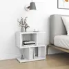 Image de Tables de chevet 2 pcs blanc 50x30x51,5 cm bois d ingénierie