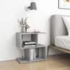 Image de Tables de chevet 2pcs gris béton 50x30x51,5cm bois d ingénierie