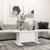 Image de Table basse blanc 103,5x60x40 cm bois d ingénierie