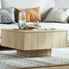 Image de Table basse chêne sonoma 60x60x31,5 cm bois d ingénierie