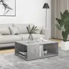 Image de Table basse gris béton 90x67x33 cm bois d ingénierie