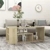 Image de Table basse chêne sonoma 100x50x40 cm bois d ingénierie