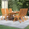 Image de vidaXL 7-delige Tuinset massief acaciahout3079639