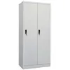 Image de vidaXL Garde-robe Armoire à Vêtements Organisateur Armoire de Rangement Chambre à Coucher Maison Intérieur Gris Clair 80x50x180 cm Acier