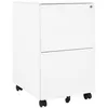 Image de Classeur mobile Blanc 39x45x67 cm Acier