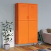 Image de Garde robe Orange 90x50x180 cm Acier