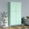 Image de Garde robe Vert menthe 90x50x180 cm Acier